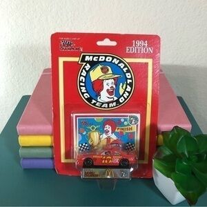 McDonald’s McDonaldland Racing Team Race Car 1994 Edition Vintage Toy Ronald